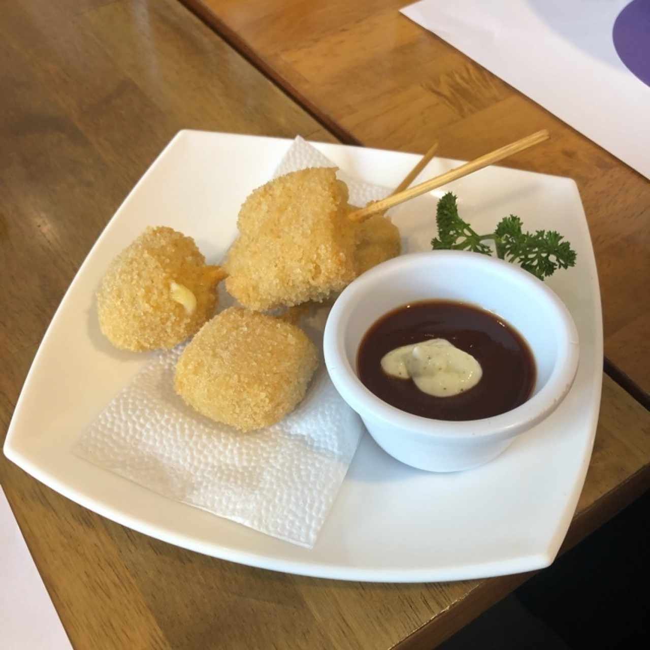 Brochetas Kushiage - Kushiage de Queso