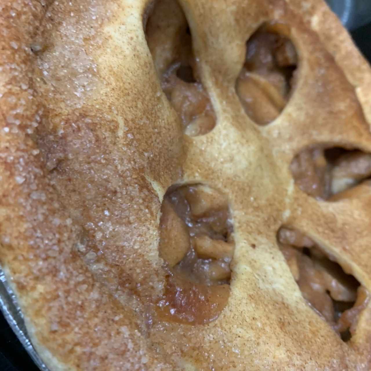 pie de manzana 