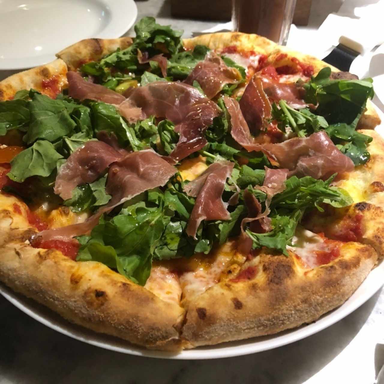 Prosciuto pizza