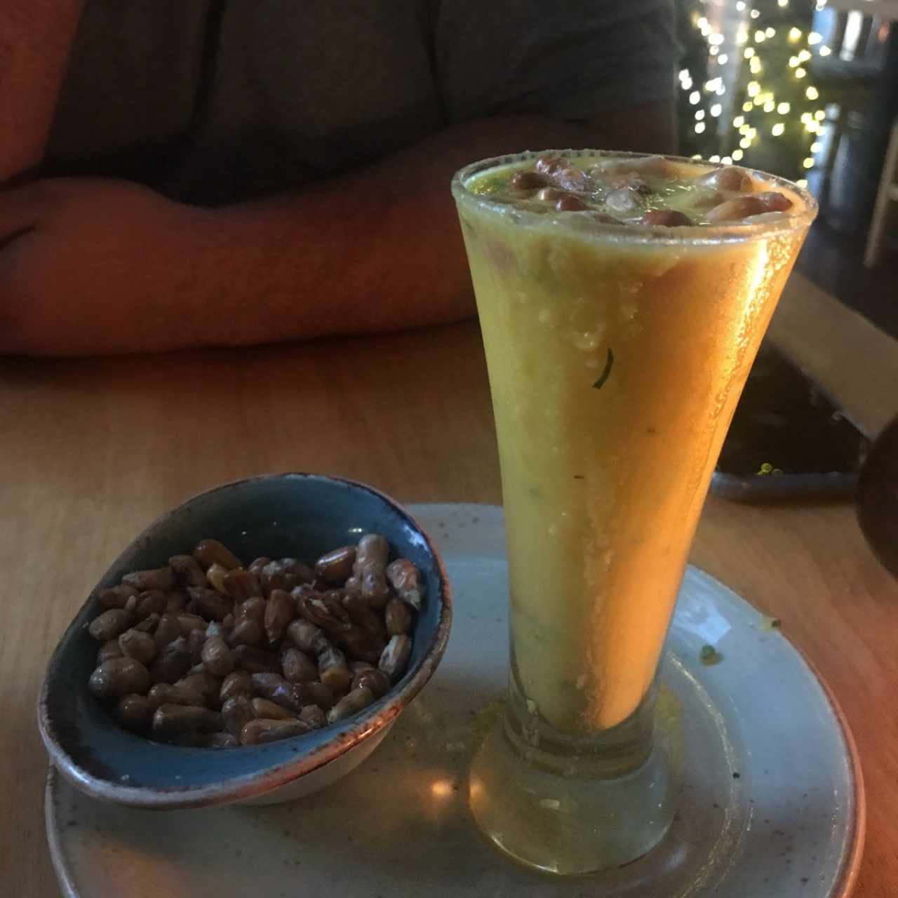 canchitas y leche de tigre 