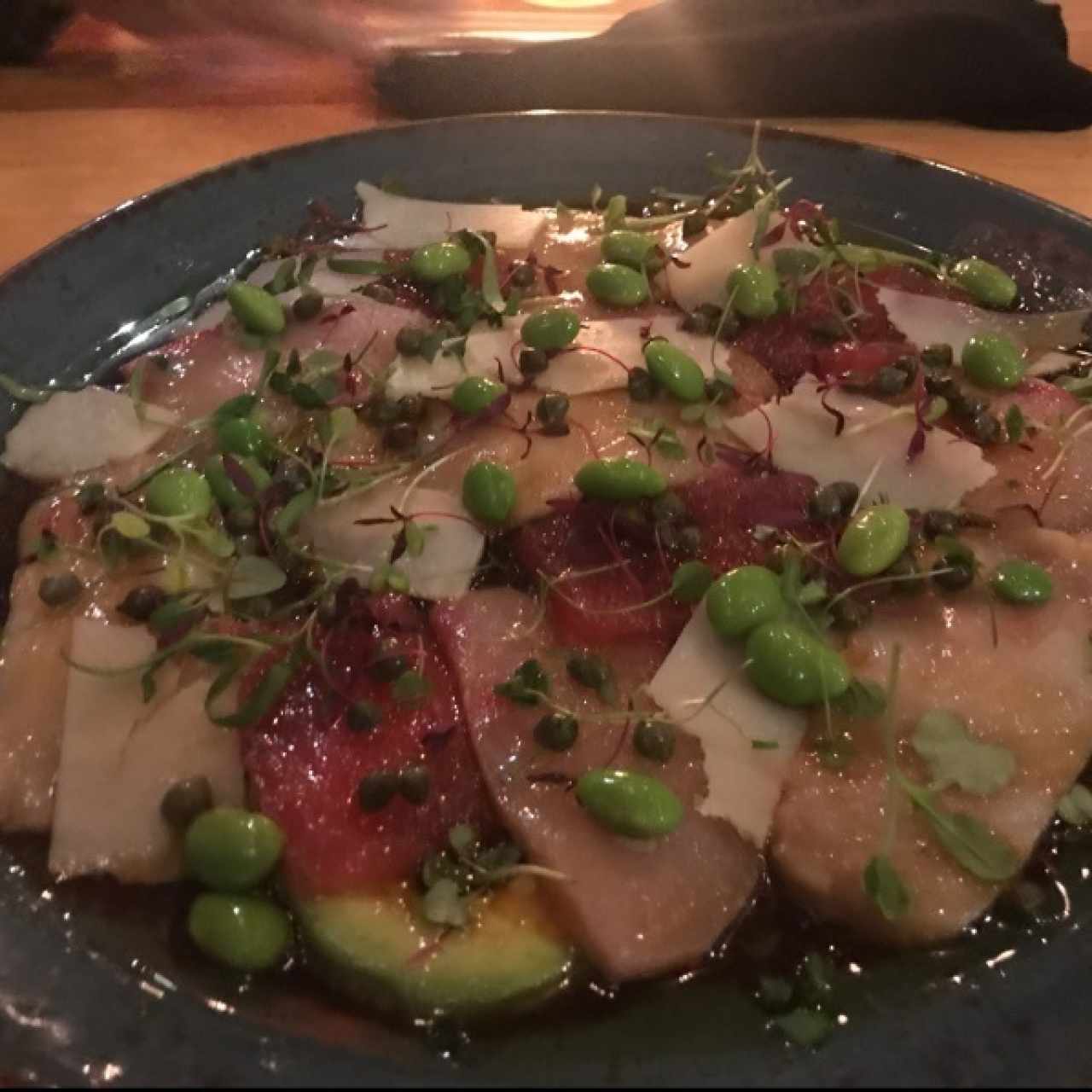 Carpaccio Tres Atunes