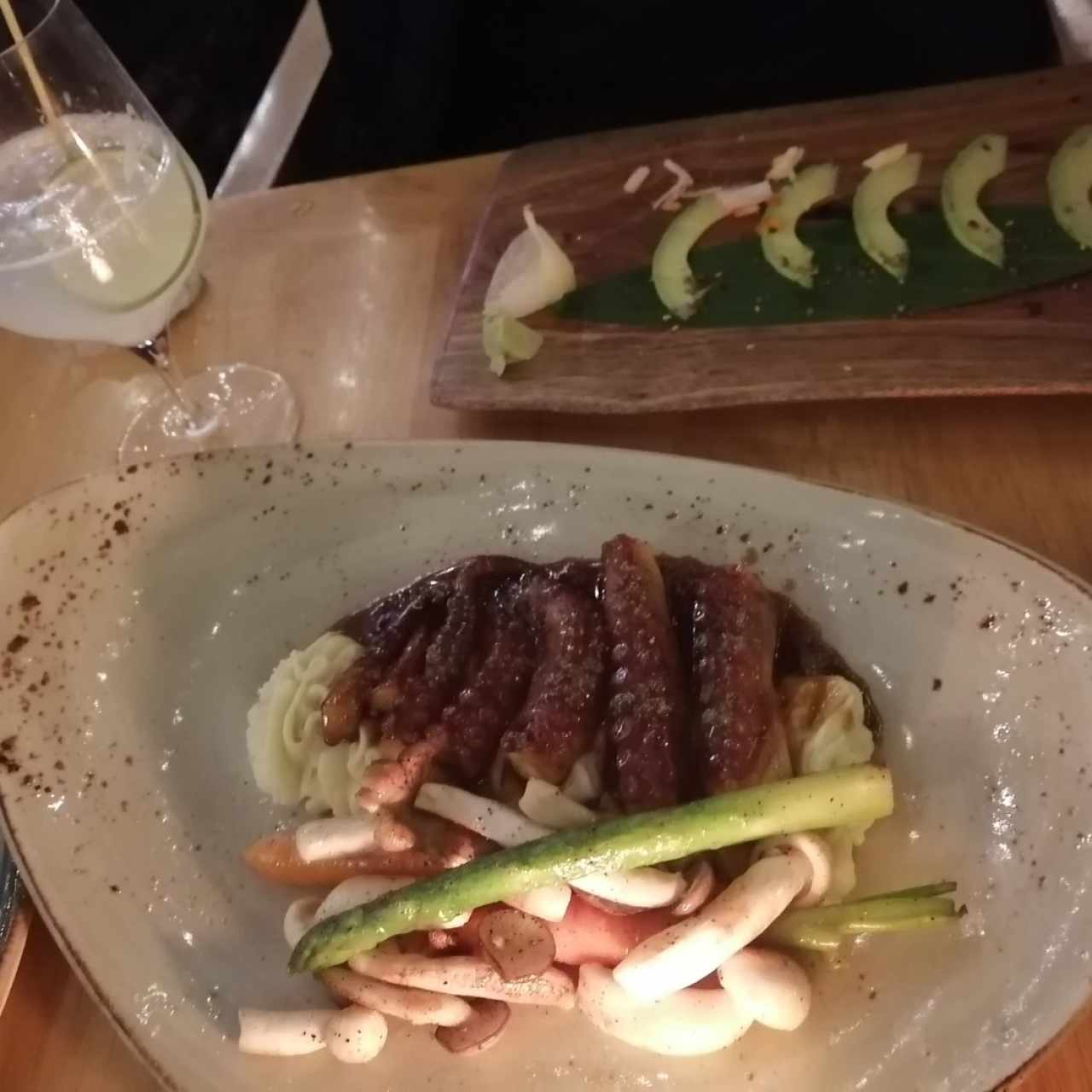 Plancha Nikkei - Pulpo Teriyaki