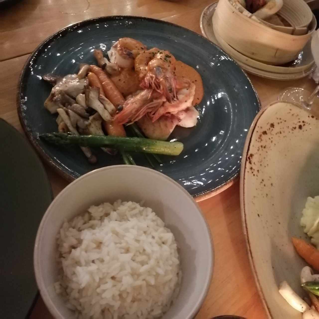 Plancha Nikkei - Camarones Tempura