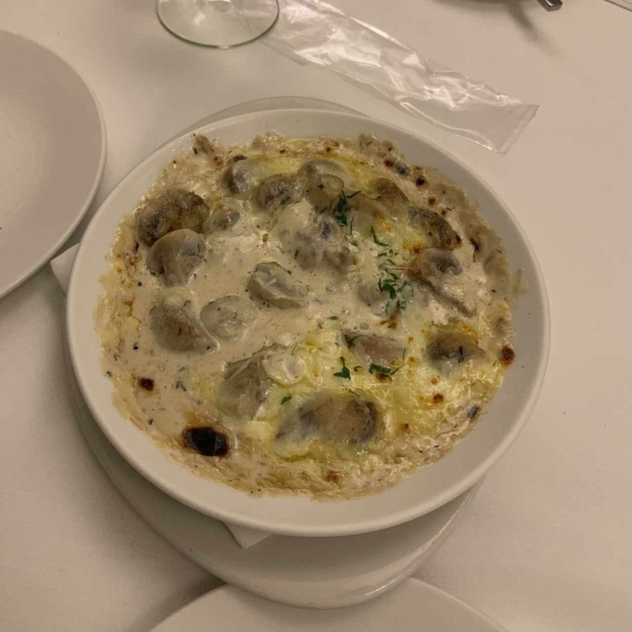 hongos gratinados 