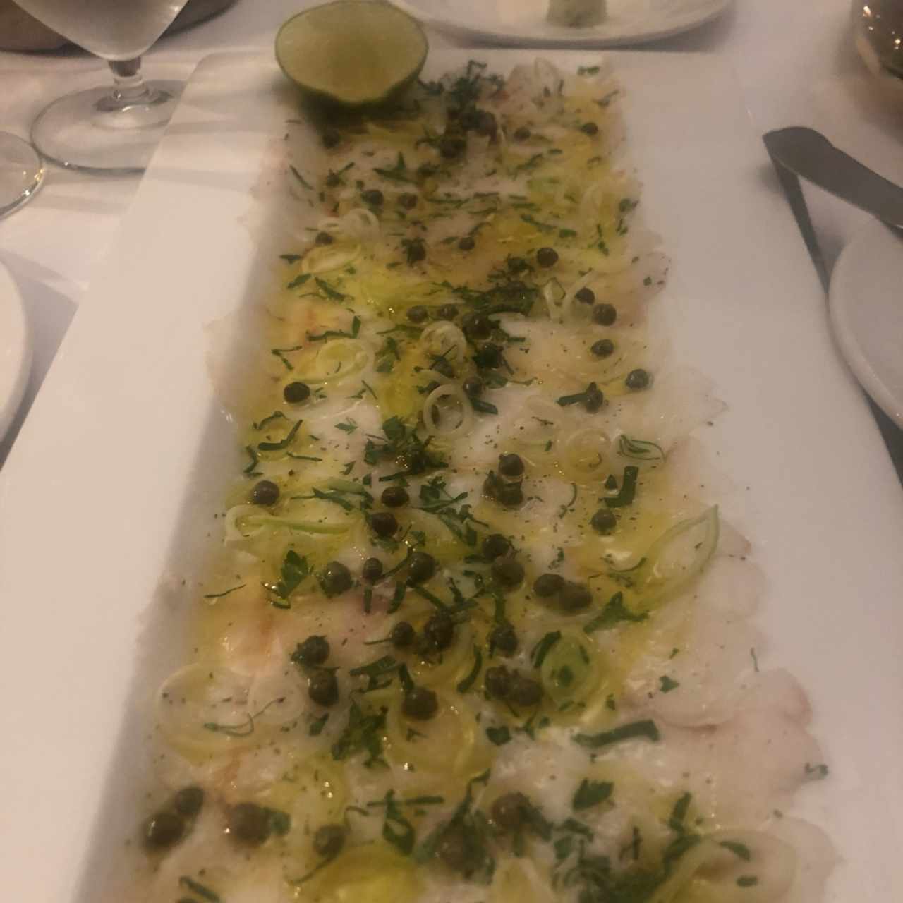 washimi de robalo 