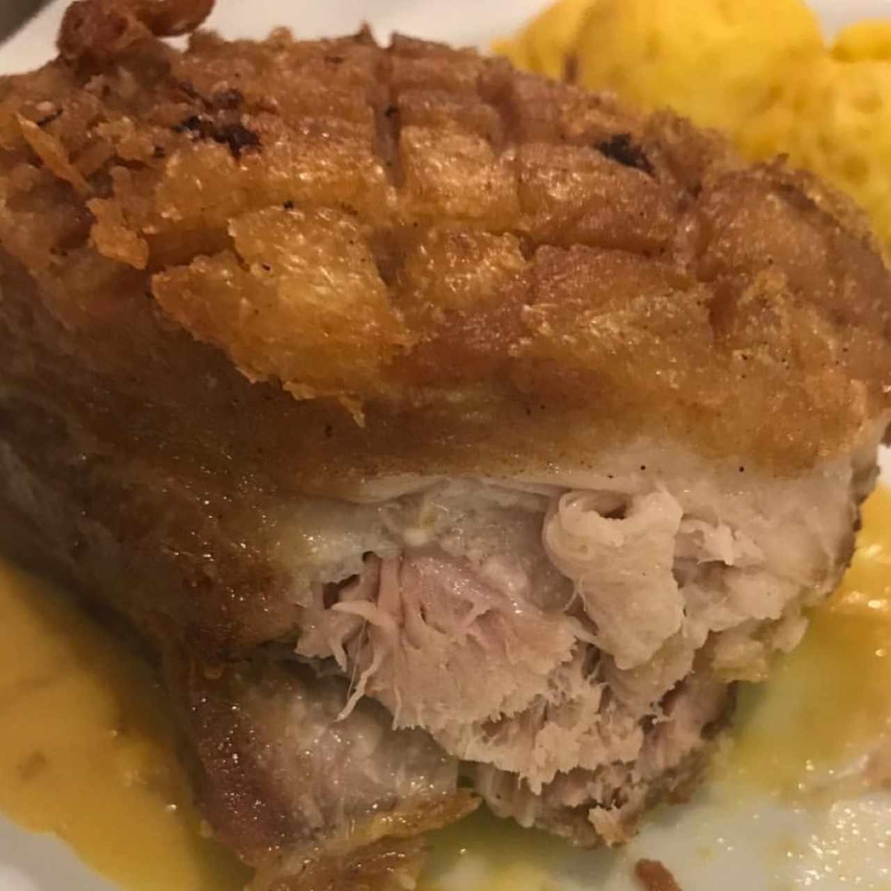 cerdito crocante