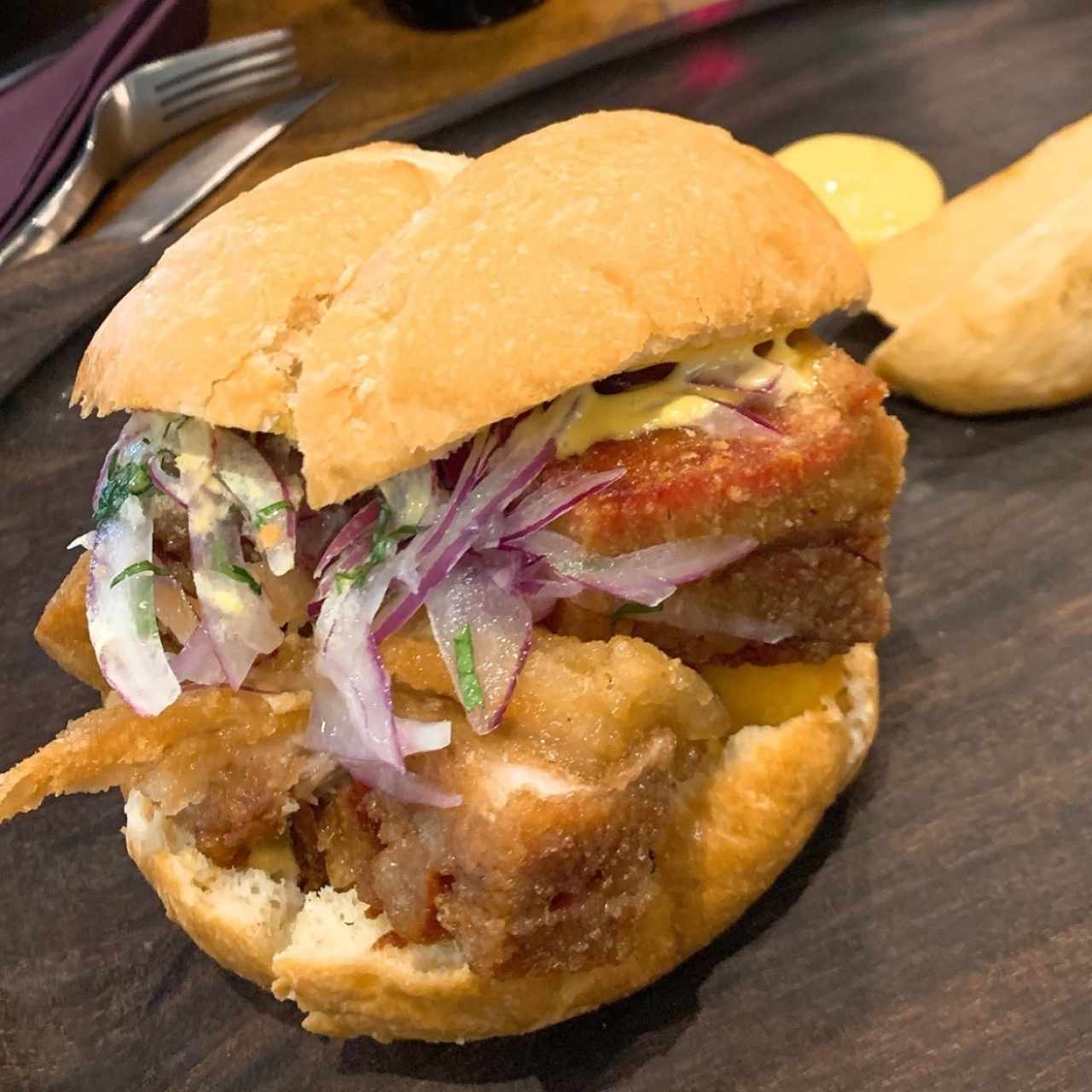 Sandwich de cerdo