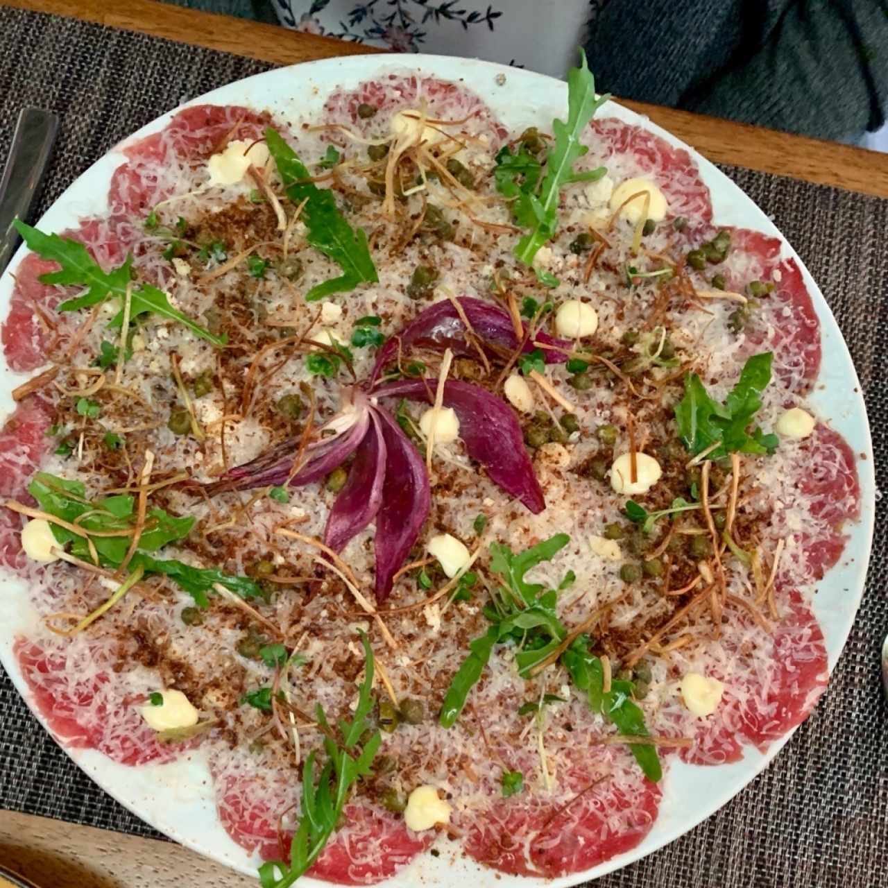 Otras Entradas - Carpaccio de Res