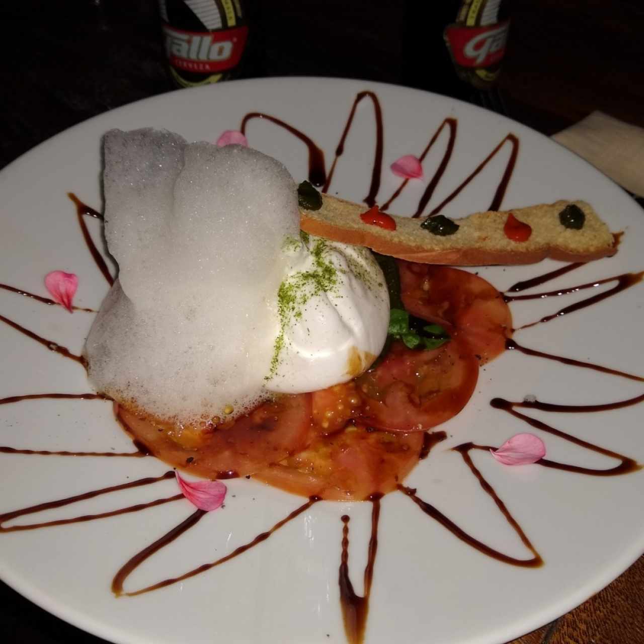 Ensaladas - Burrata Capresse
