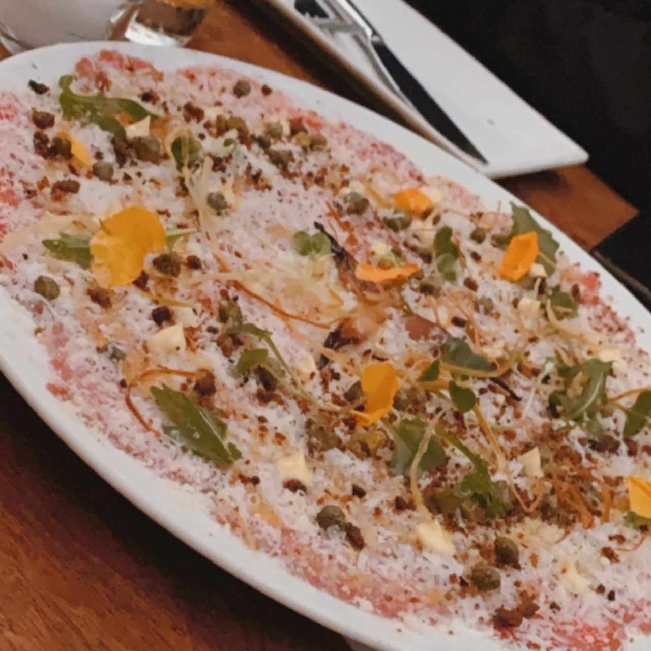 Otras Entradas - Carpaccio de Res