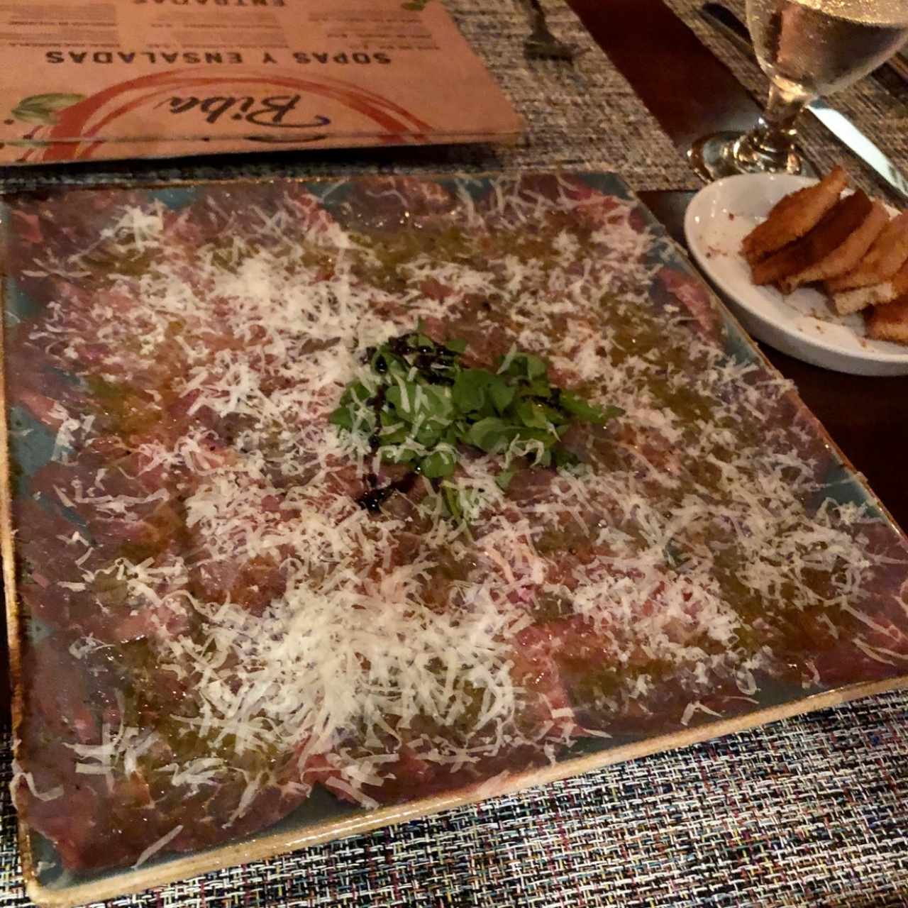Entradas - Carpaccio Res