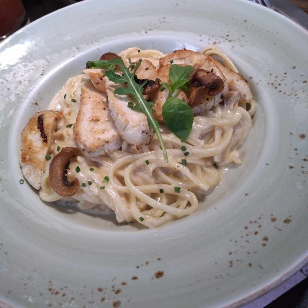linguini parmesano