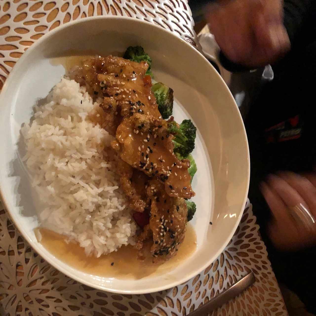 pollo y arroz
