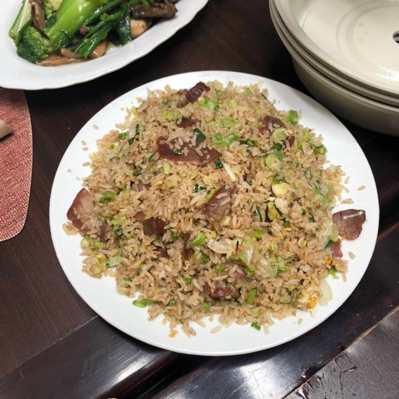 Arroz con cerdo. 