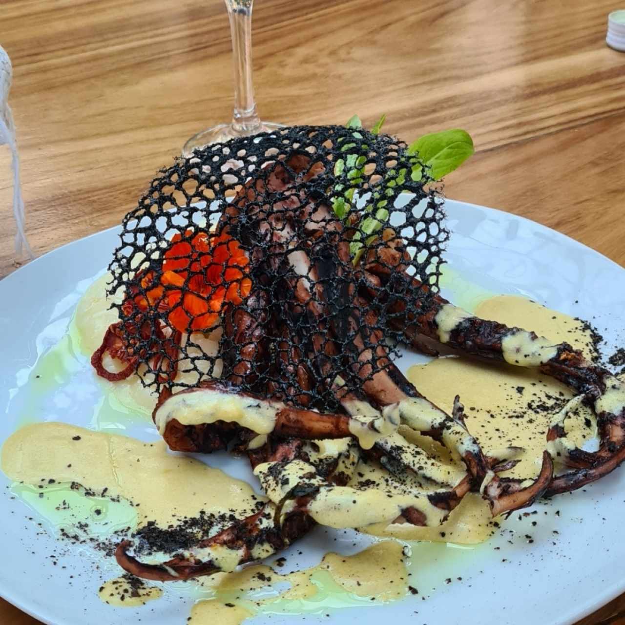 Pulpo Asado al Ají Amarillo