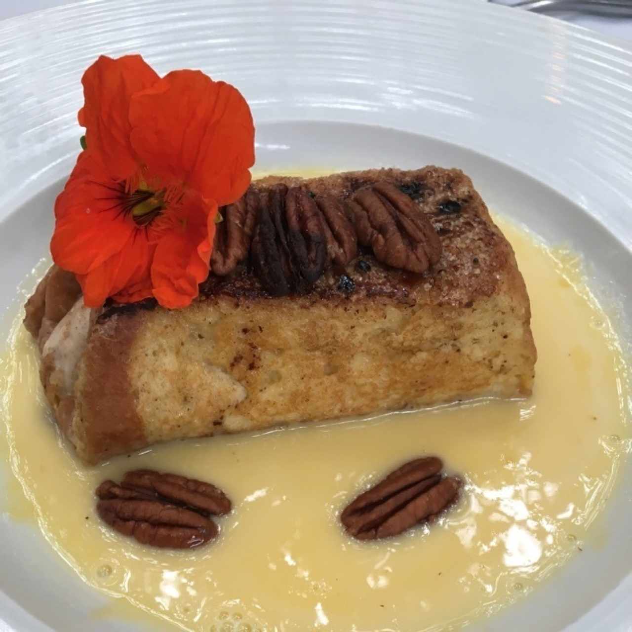 Postre - Bourbon french toast