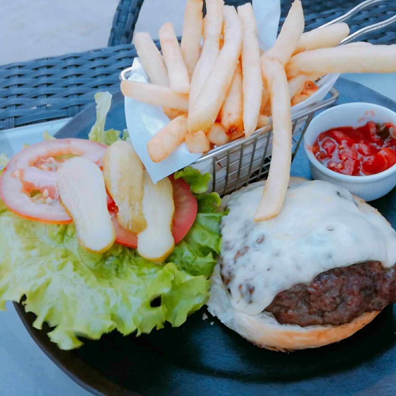 Hamburguesa Clásica