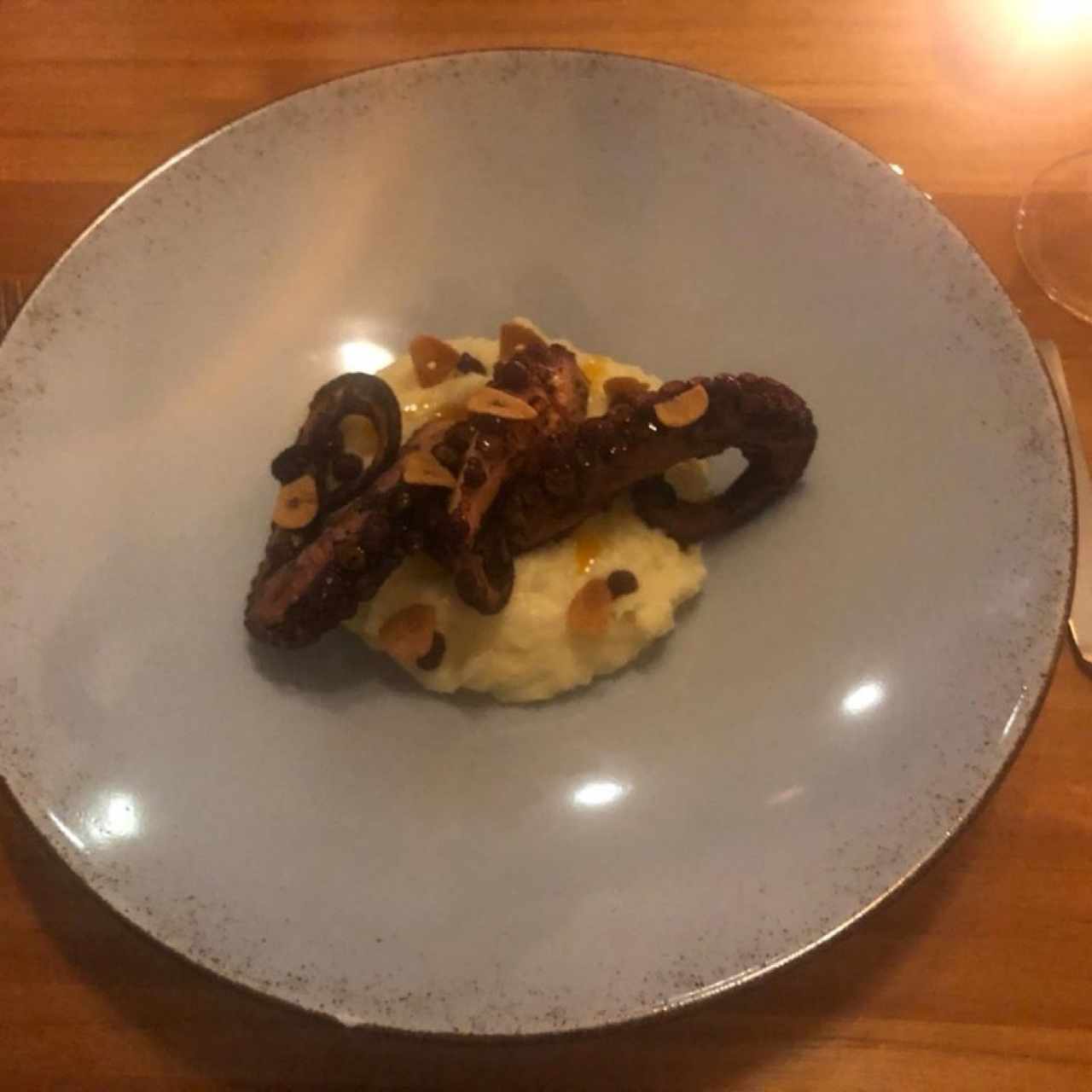 Pulpo gratinado