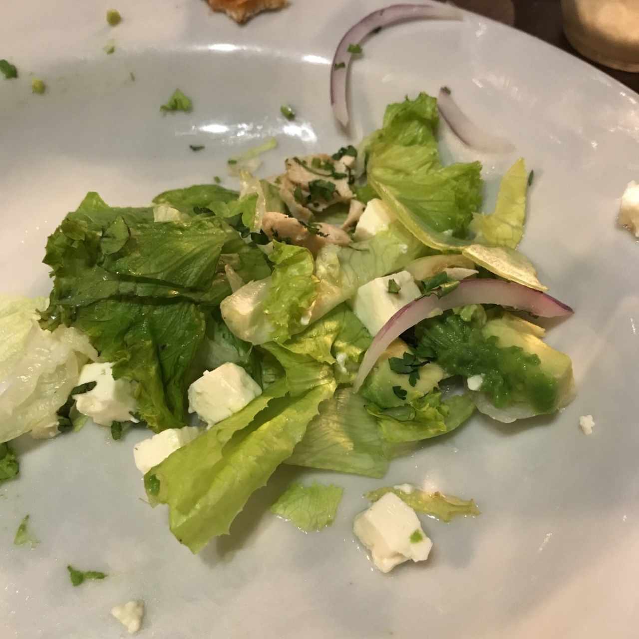 Ensaladas - Aguacate y Pepitoria
