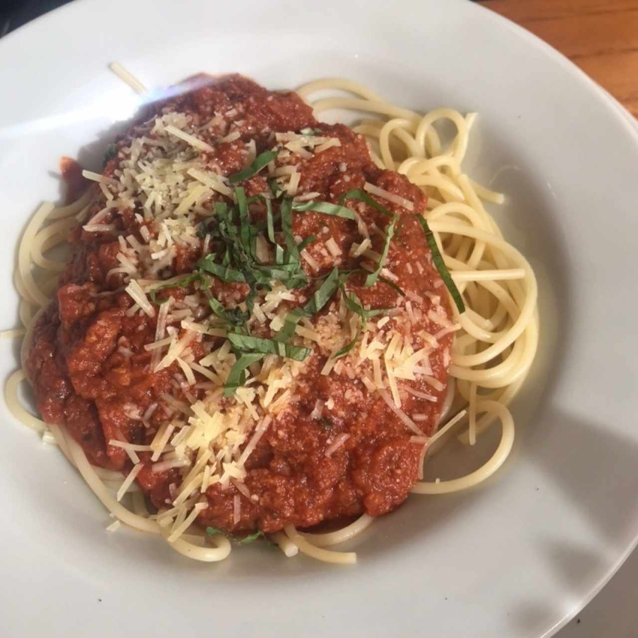 Spaguetti a la Bolognesa