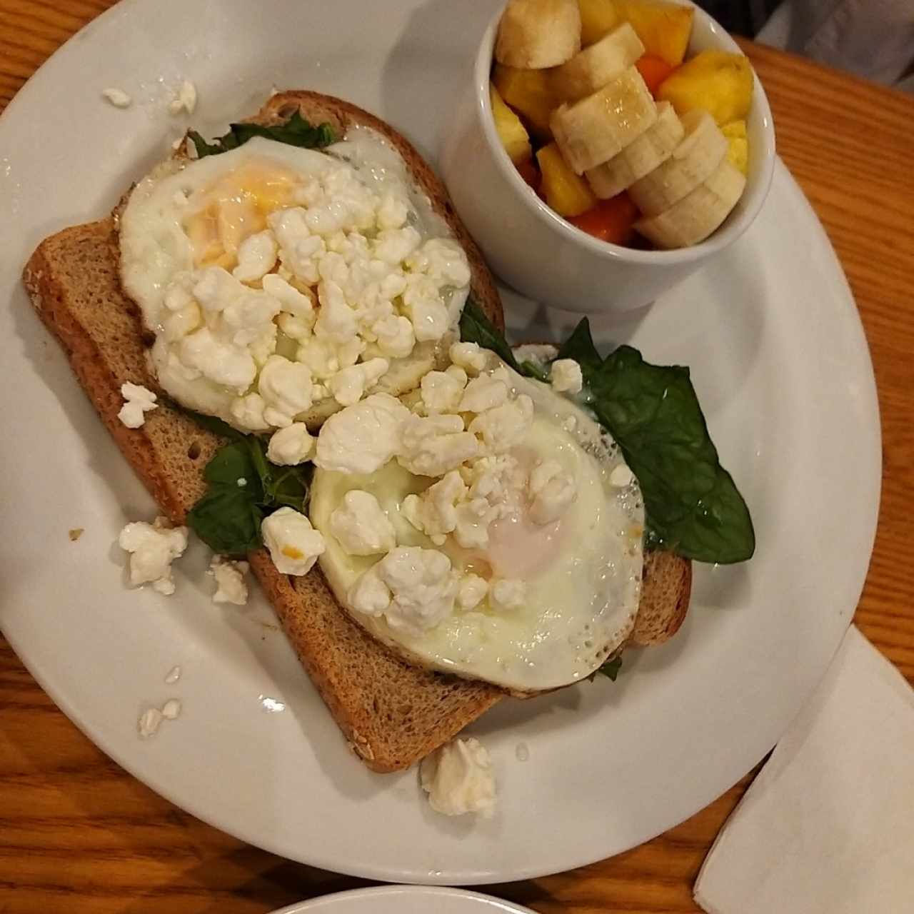 Desayunos - Spinach & Bread