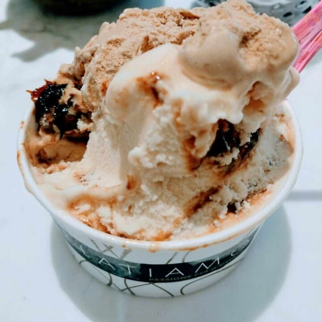 Relato de 2 sabores: Café y queso mascarpone con higos