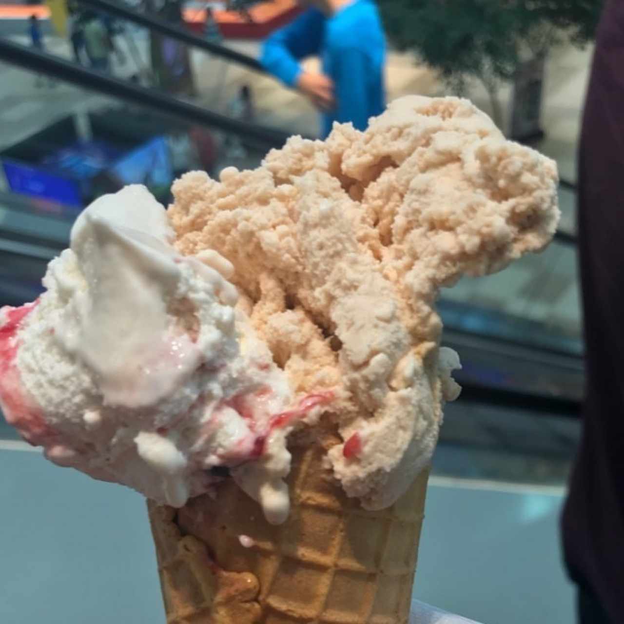 Gelato de Khalua y Cheesecake