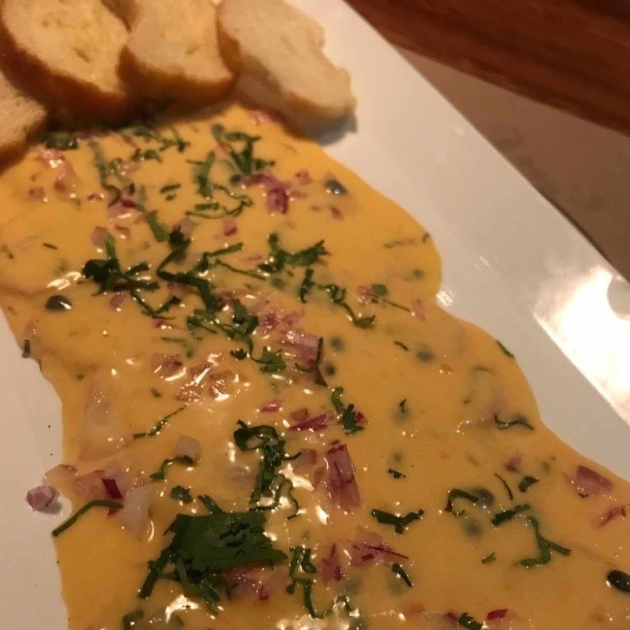 Entradas Especiales - Tiradito Maracuyá