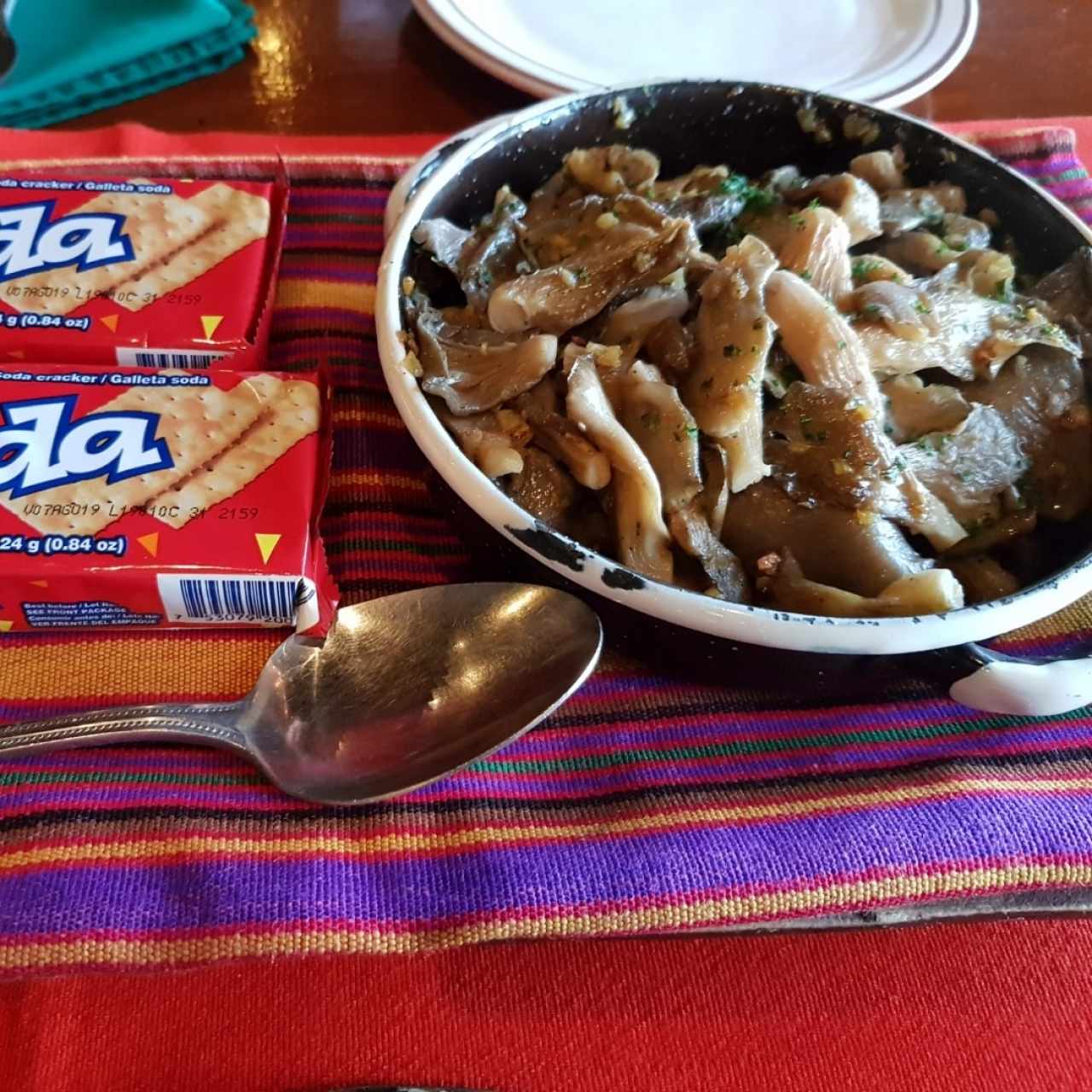 Hongos Pleurot a la parrillada