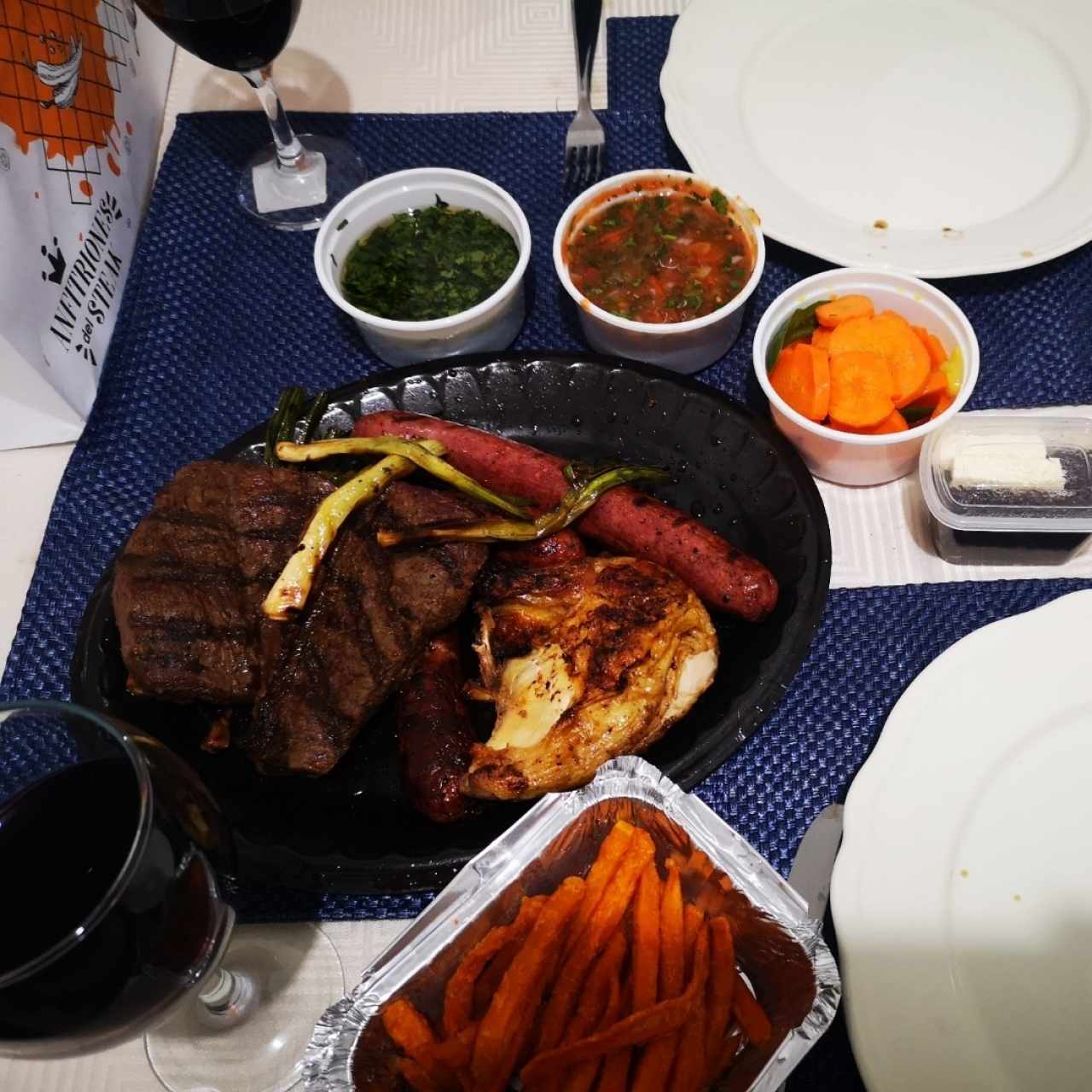 Parrillada estándar para 2 personas