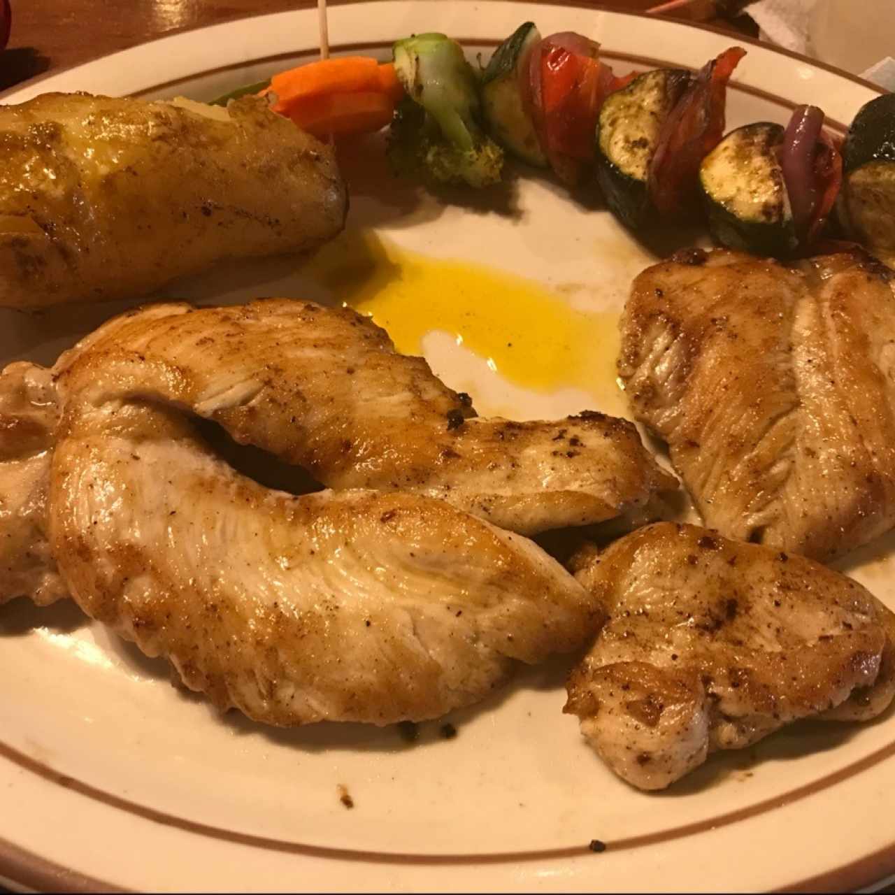 Pollo a la plancha