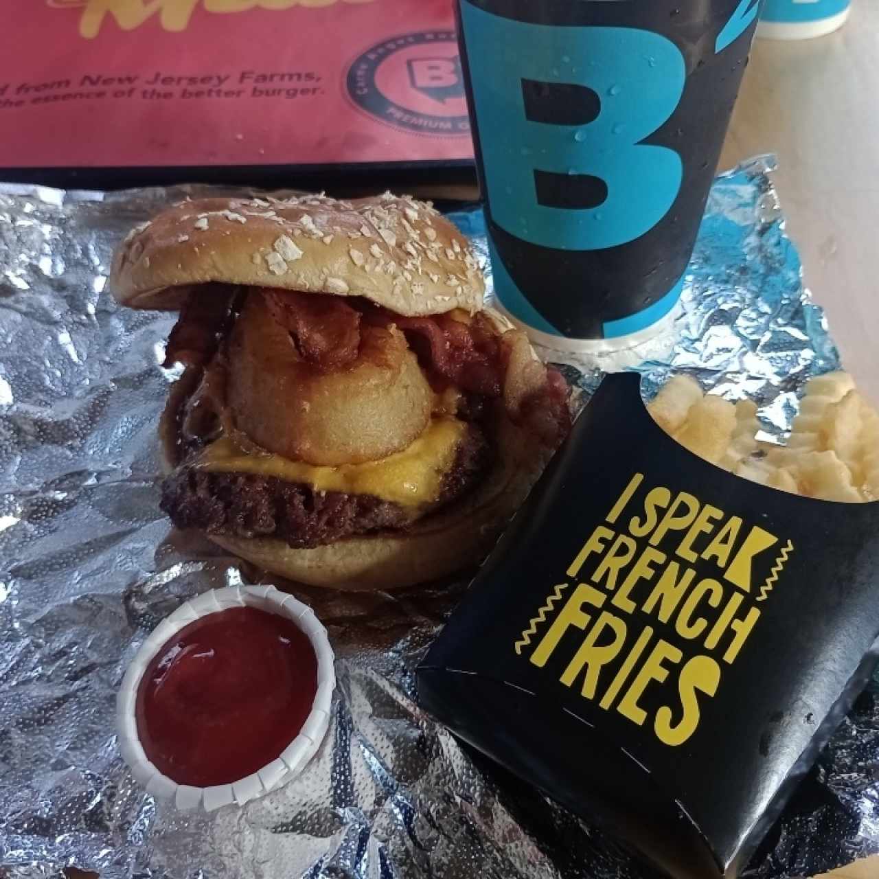 Grilled Onion Burger