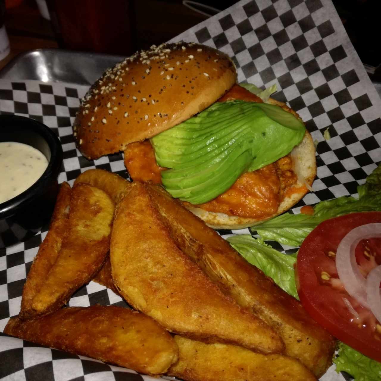 BURGER - FRISCO CHICKEN BURGER