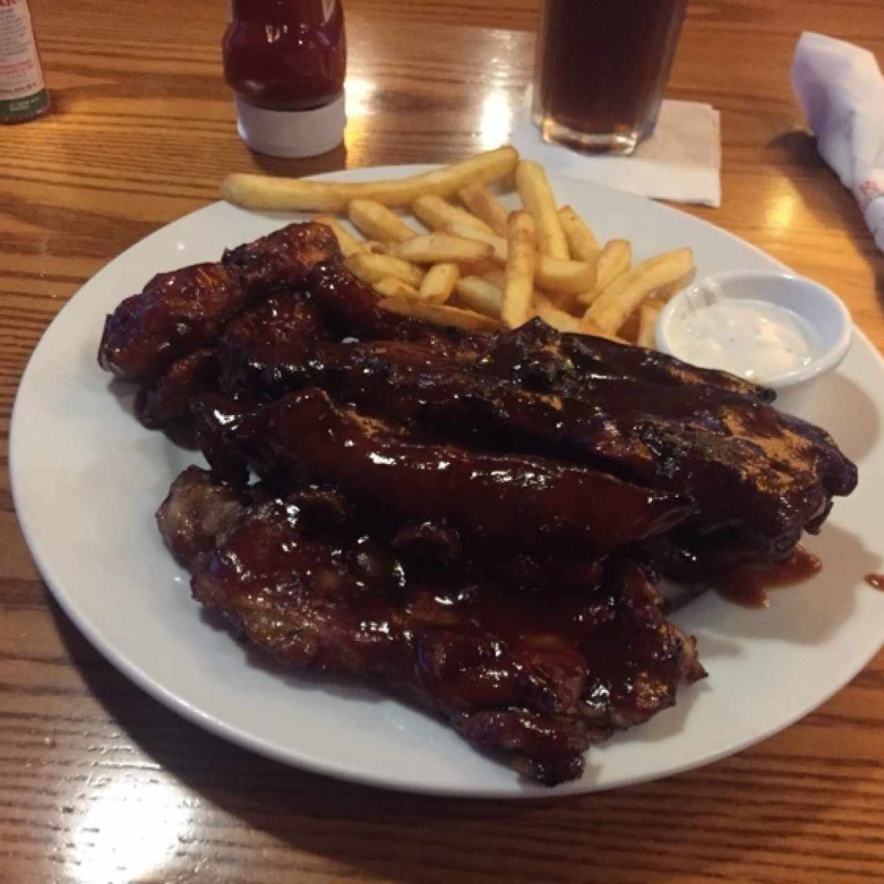 costillas en barbacoa