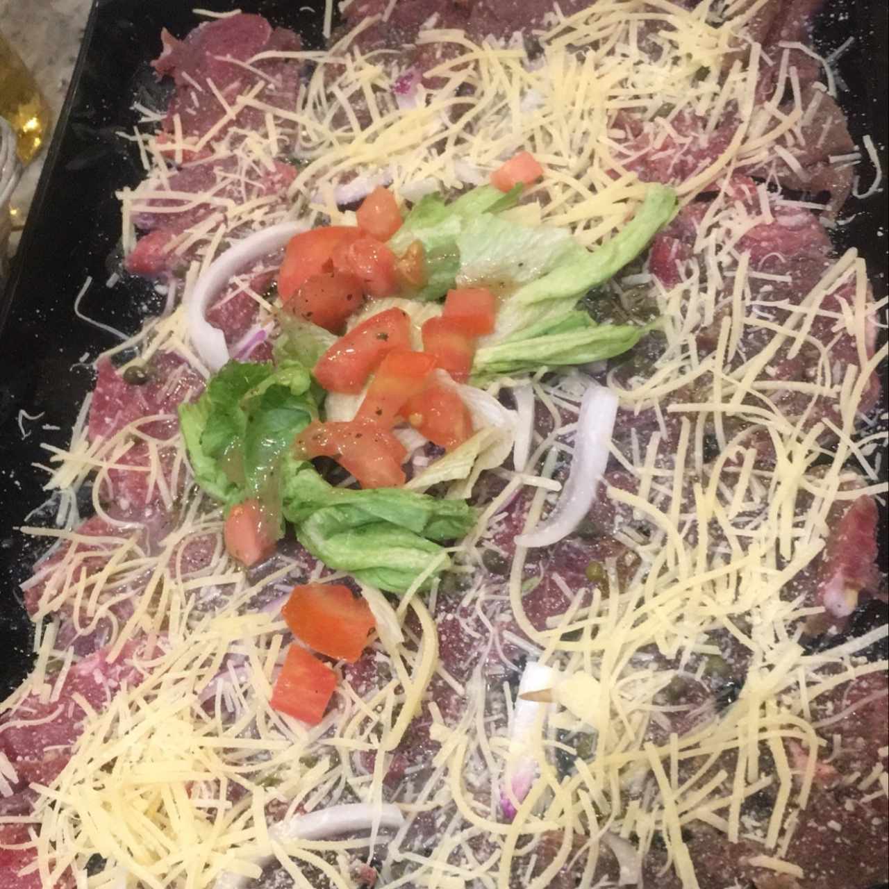 carpaccio de lomito