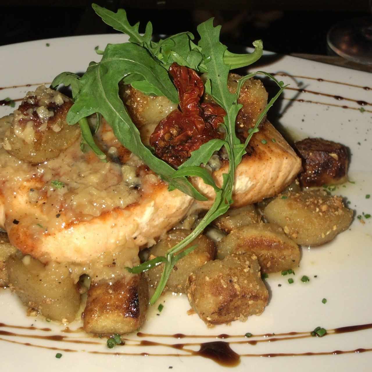 Salmón al Aglio