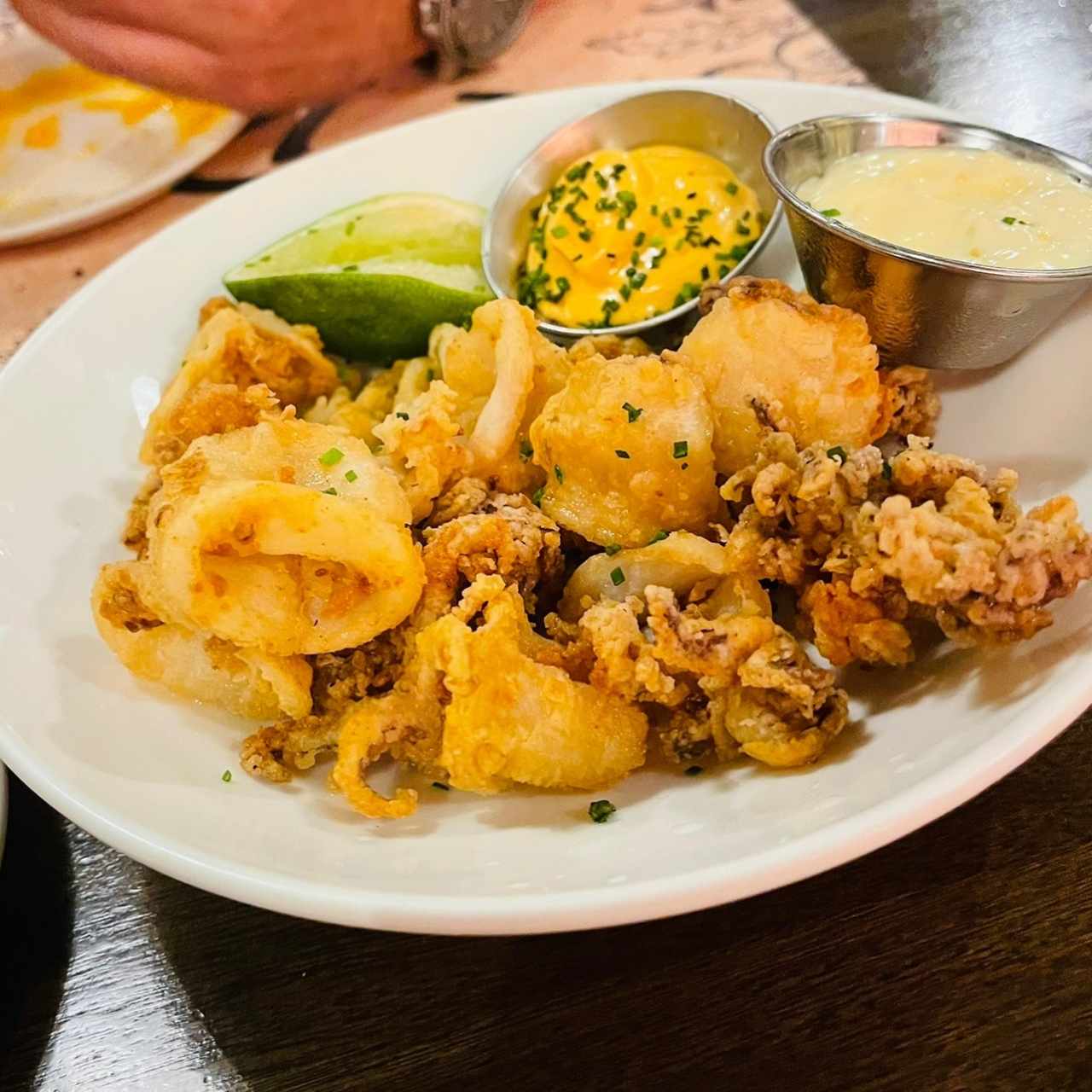 Entradas - CALAMARI DORATI