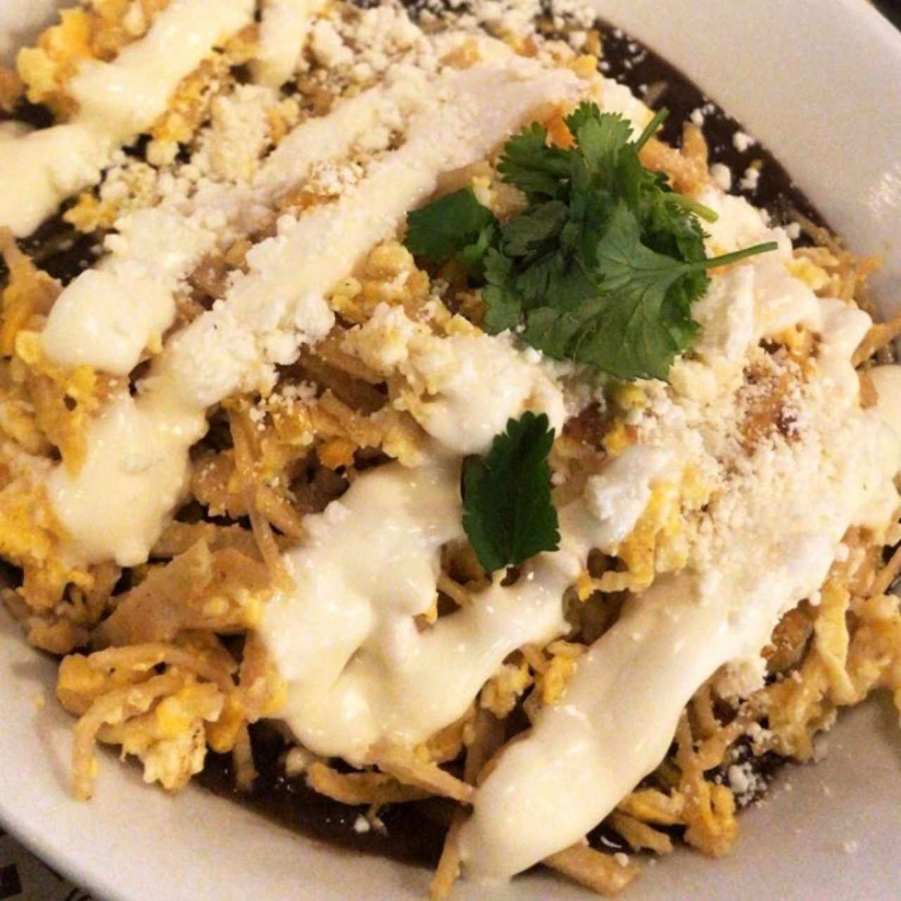 huevos revueltos con chip crunchy