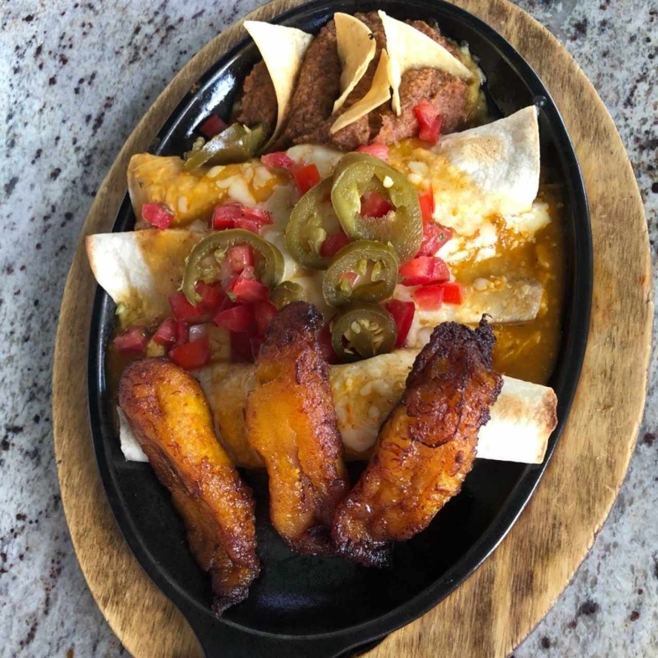 Enchiladas picantes 