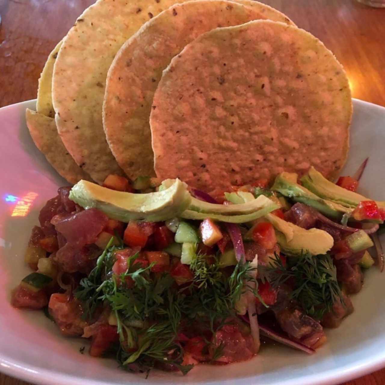 Ceviche de tuna