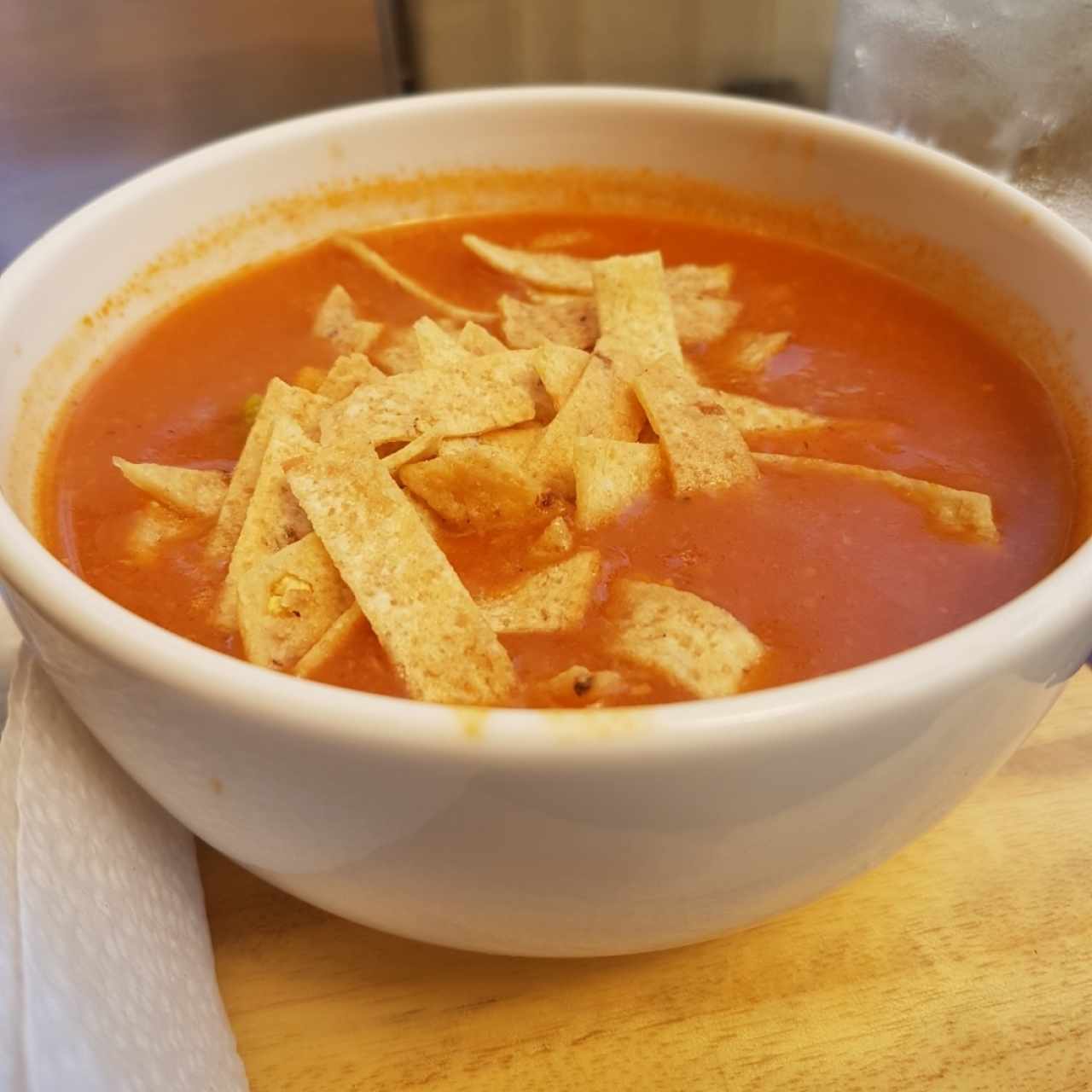 sopa de tortilla