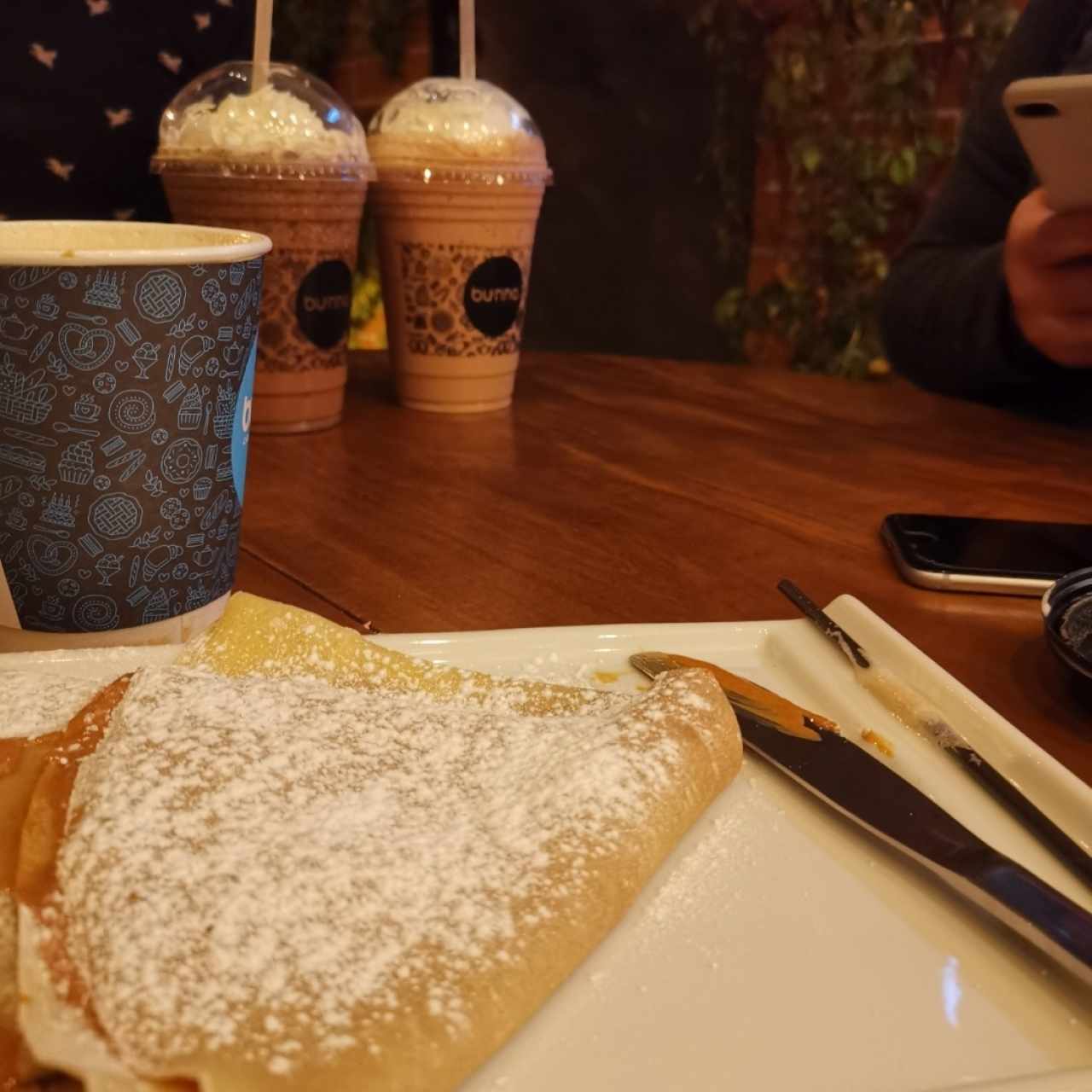 crepa de dulce de leche