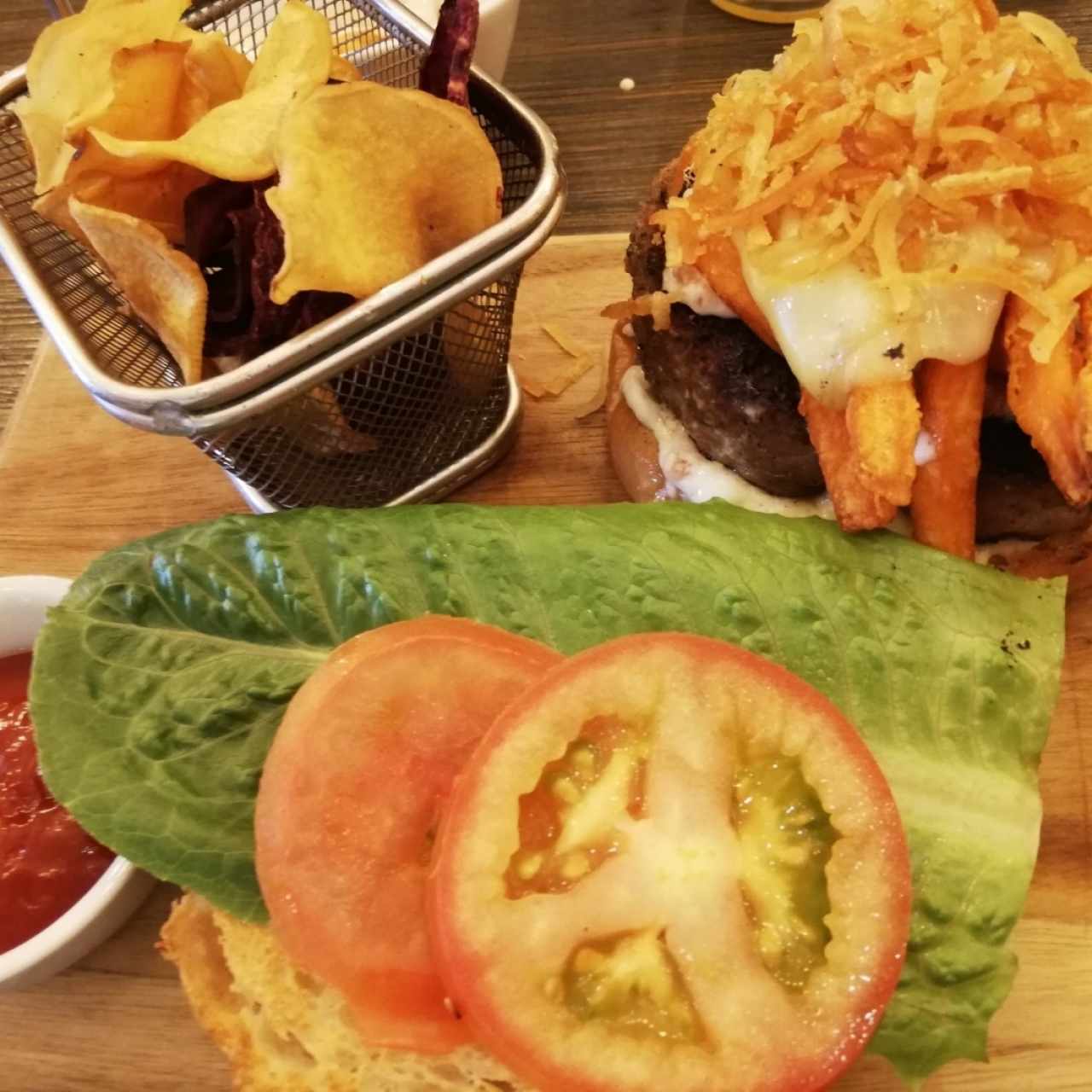 PLATO ESPECIAL - Puyazo burger
