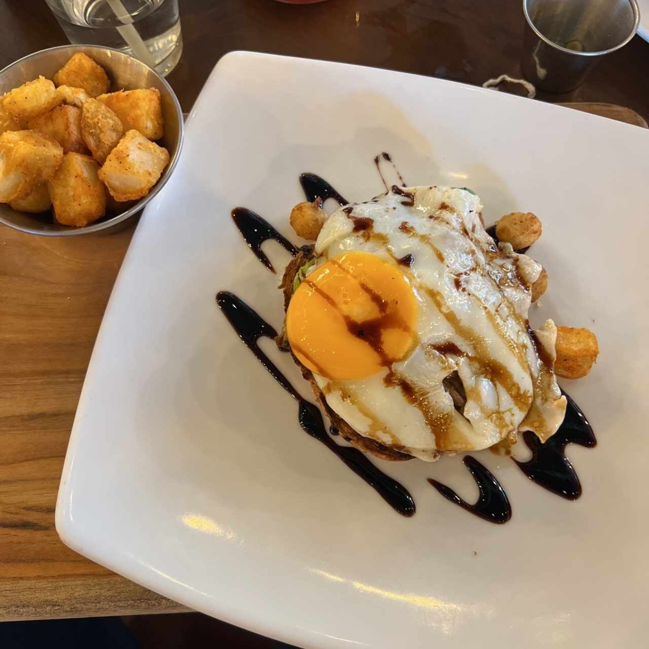 Tostada de queso de cabra