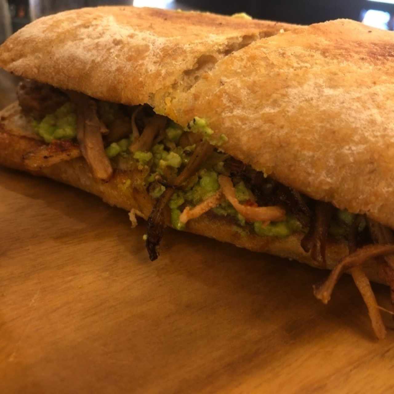 sandwich de hilachas 