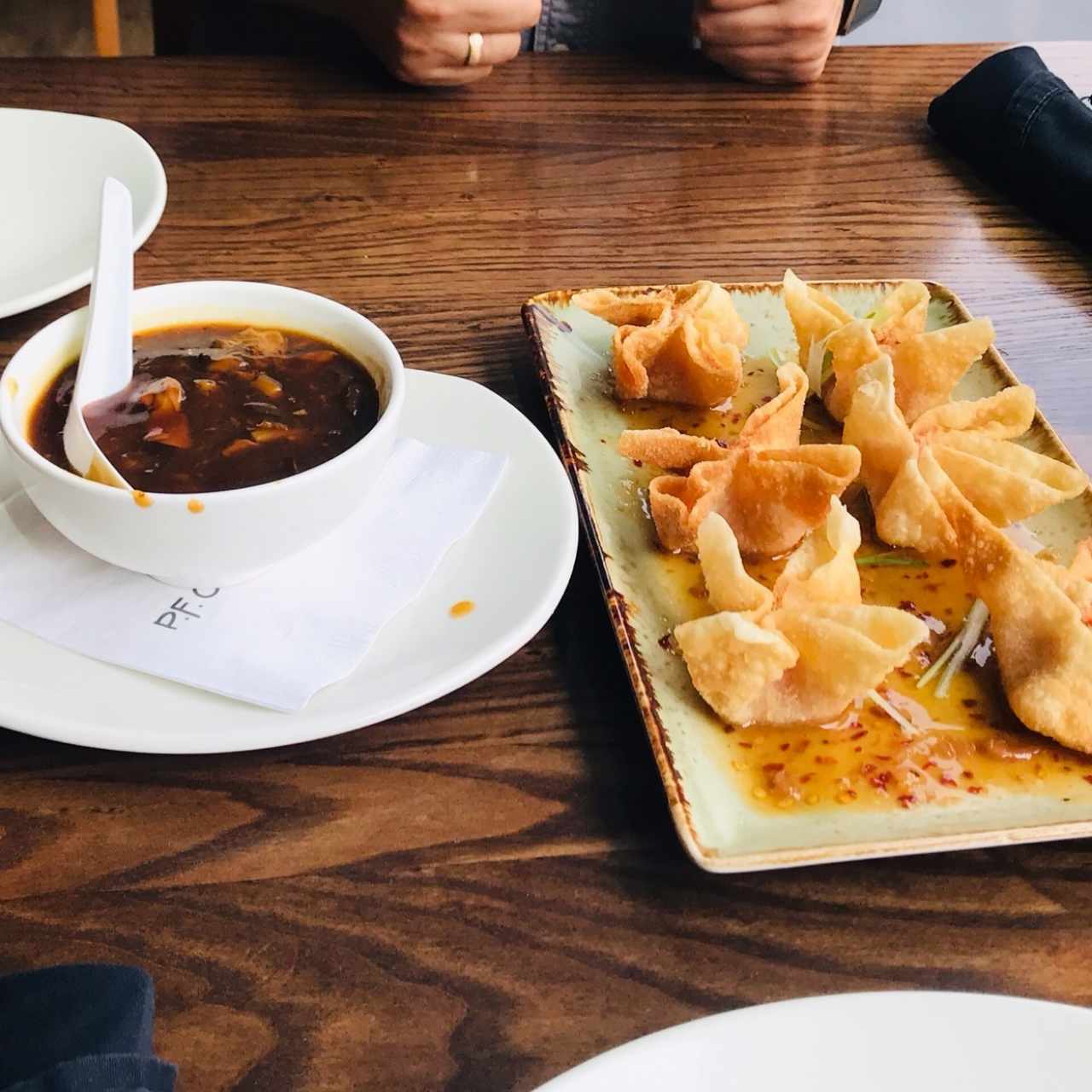 Hand Folded Crab Wontons