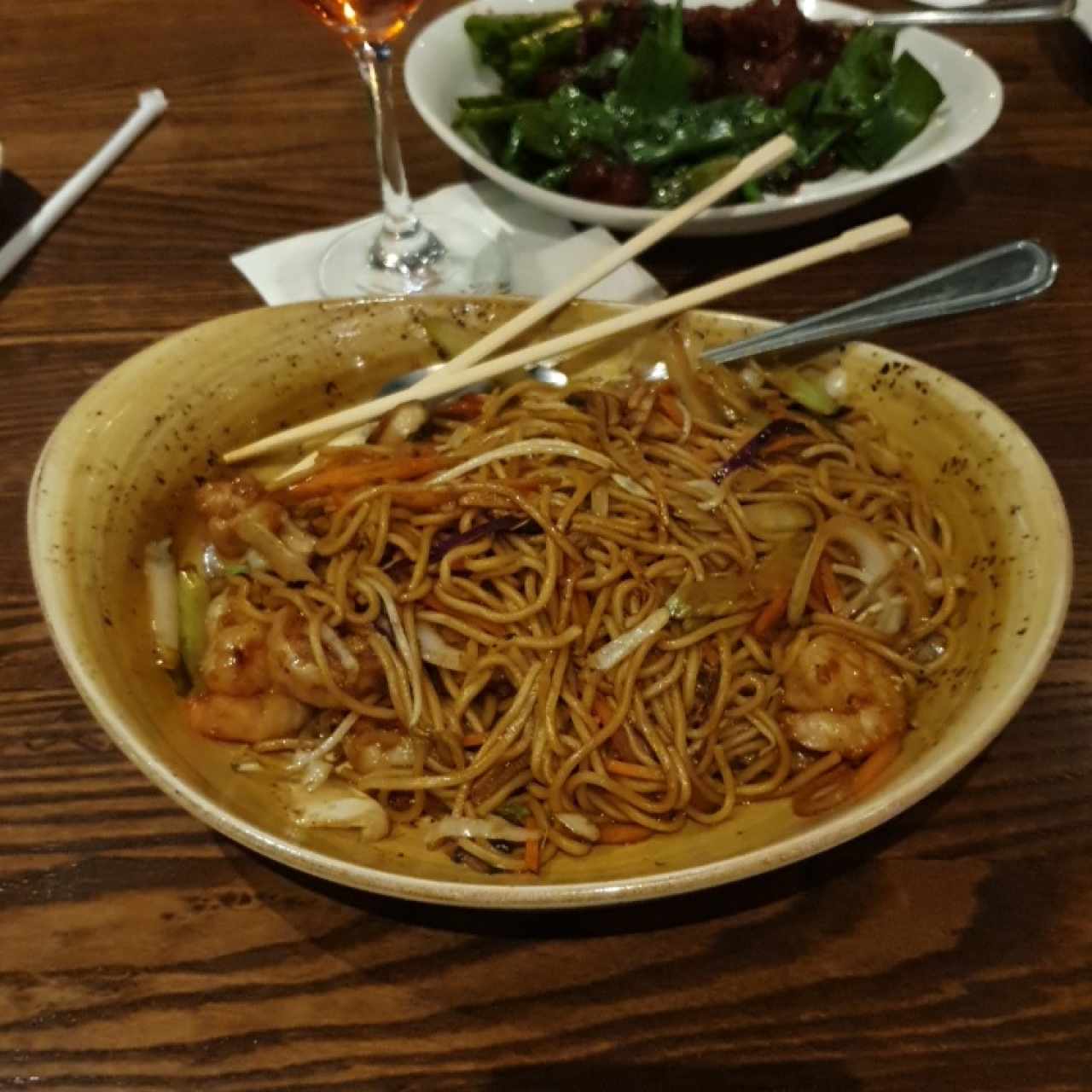 Lo Mein (Pollo ó Cerdo)