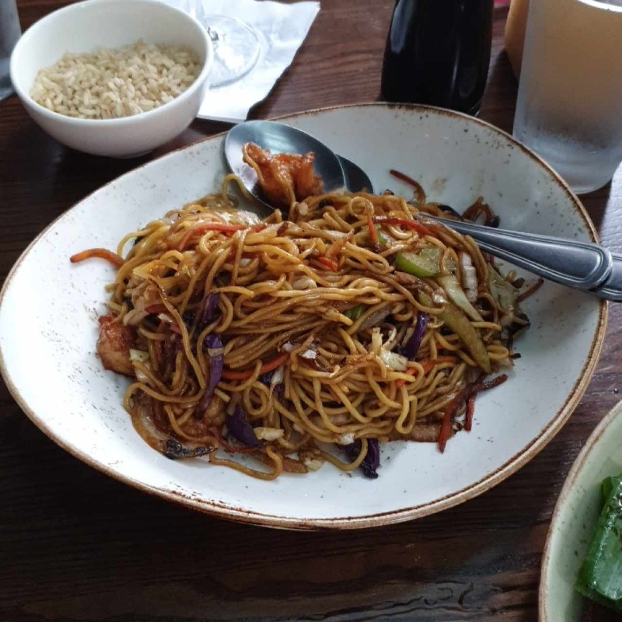 Lo Mein (Pollo ó Cerdo)