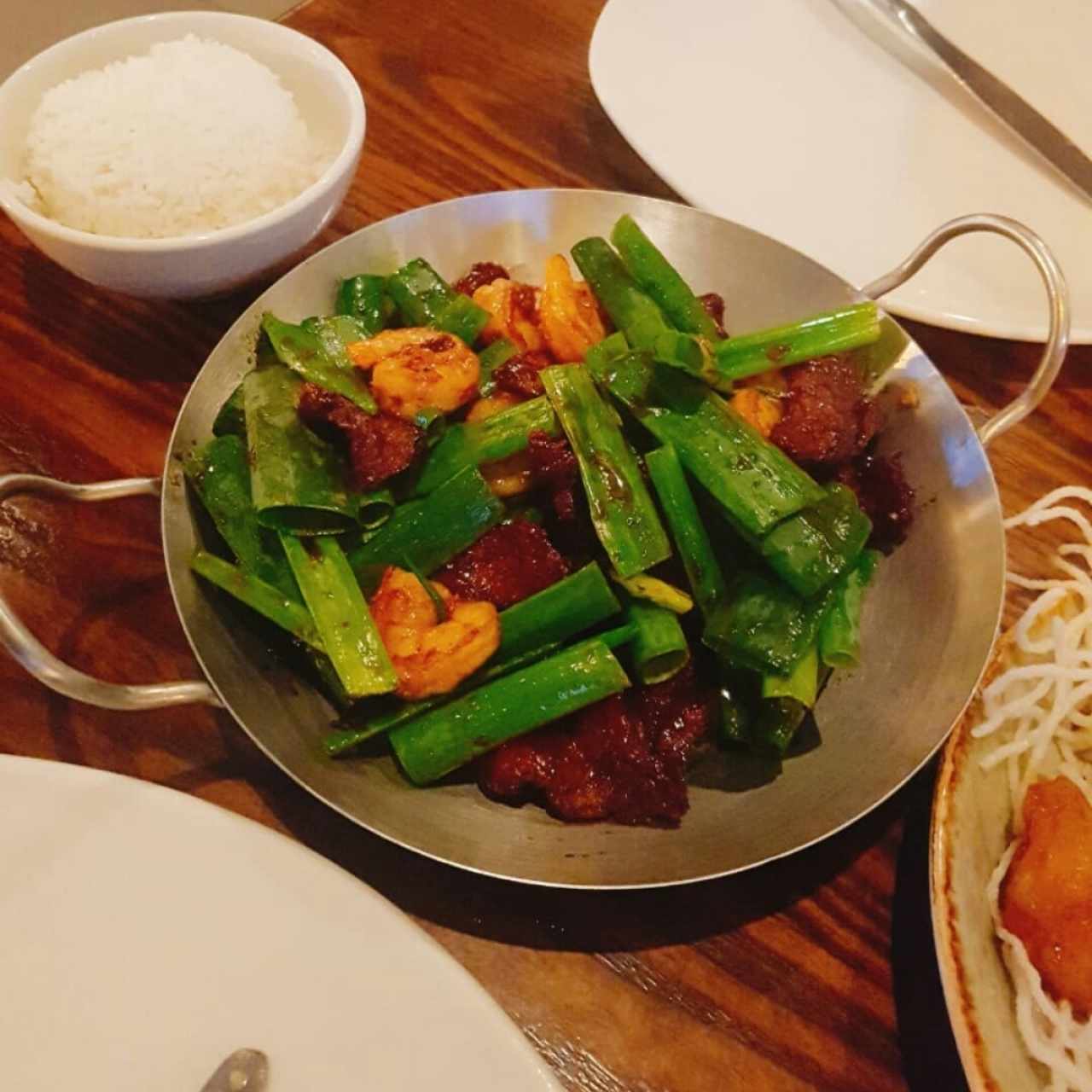 Mongolian Surf N' Turf