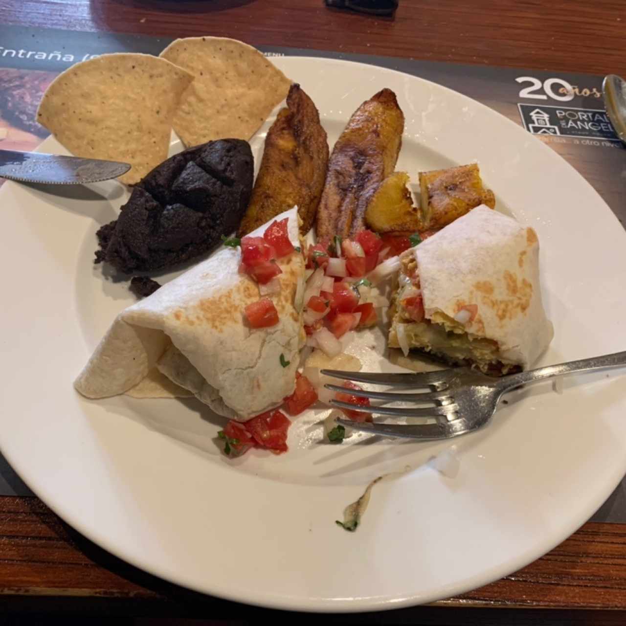 burritos con huevo